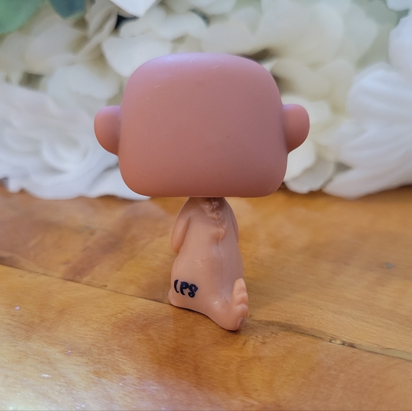 Littlest Pet Shop LPS #1376 Meerkat Brown Blue Eyes - Picture 3 of 9